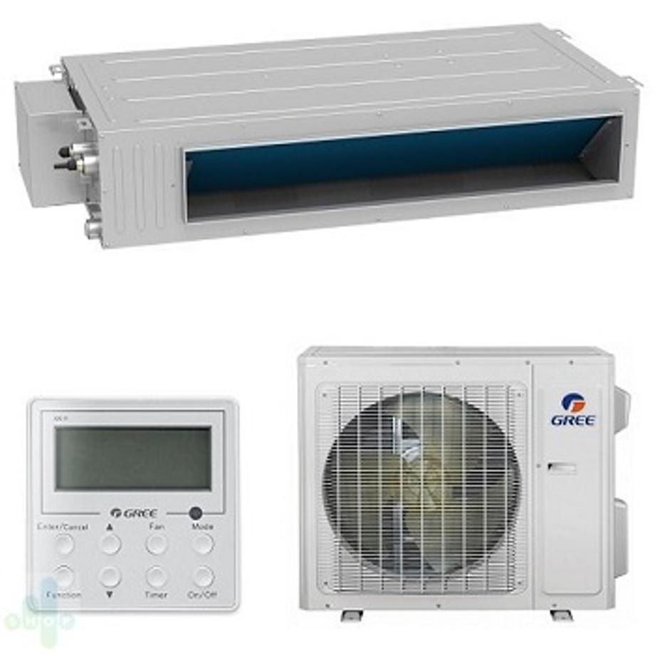 Кондиционер канальный GREE-42 R410A: GU125PHS/A1-K/GU125W/A1-M (без соединительной инсталляции)
