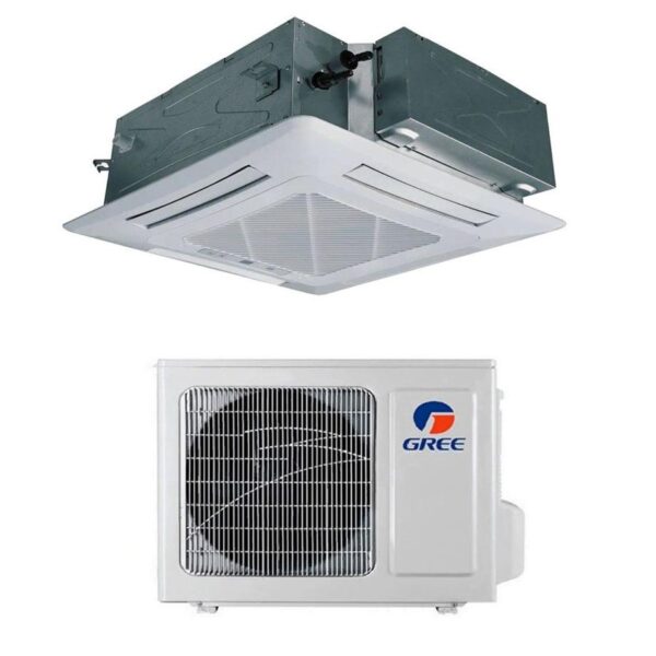 Кондиционер кассетный GREE-18 R410A: GUD50T/A1-K/GU50W/A1-K (без соединительной инсталляции)